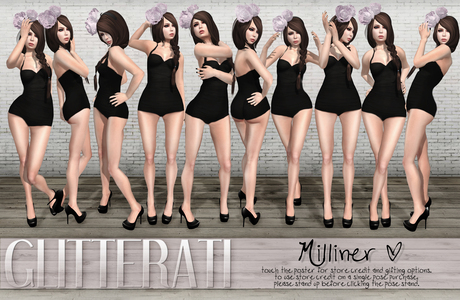 Second Life Marketplace - GLITTERATI - Milliner